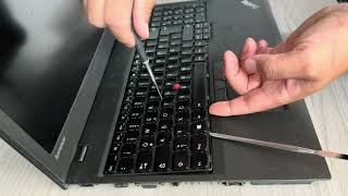 Lenovo ThinkPad T560 Keyboard Replacement [upl. by Bernardina]