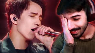 REACTION Dimash Kudaibergen  SOS  ALIEN VOICE [upl. by Garretson]