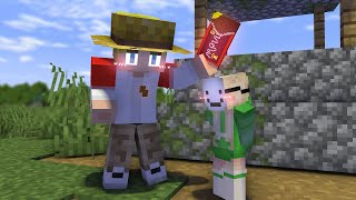 Drista amp TommyInnit eats Chocolate  Dream SMP Animation 3D [upl. by Norret]