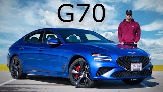 4 WORST And 5 BEST Things About The 2023 Genesis G70 33TT V6 [upl. by Ailuy]