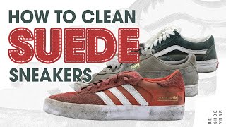 How To Clean Your Suede Sneakers  The BEST Way [upl. by Mila570]