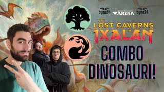 COMBO DINOSAURI EARLY ACCESS Standard Bo1 mtgarena mtgita mtg [upl. by Bolger578]