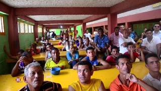 Internos del patio D de la Penitenciaría El Bosque celebraron el triunfo de Colombia [upl. by Aihseyk]