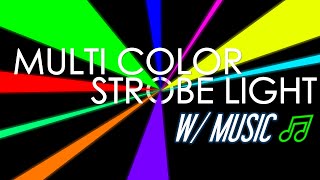 Strobe Light Concert w Early 2010s Pop Instrumental Mix 🎶  2 HOURS  ⚠️ EPILEPSY WARNING [upl. by Enom]