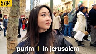 Celebrating Shushan Purim 👑  Full Day Vlog  Jerusalem 🇮🇱 [upl. by Nuhs]