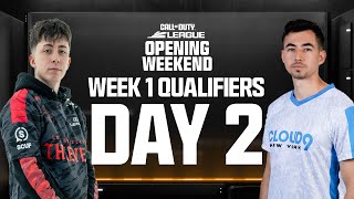 Call of Duty League Major I Qualifiers  Week 1 Day 2 [upl. by Moyers685]