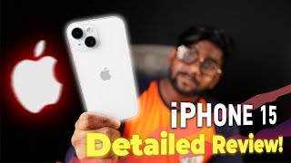 நல்லா இருக்கு 🙄 ஆனா🤦iPhone 15 Full Detailed Review [upl. by Yhtnomit525]