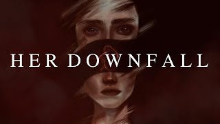 GEORGIOU MUSIC  HER DOWNFALL  Lyric Video [upl. by Lorilee992]