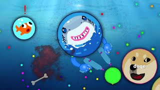 AGARIO ANIMATED  SHARK ATTACK PART 1 [upl. by Atteroc]