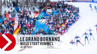 MASS START HOMMES  LE GRAND BORNAND 2021 [upl. by Neicul]