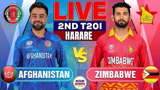 🔴Live Afghanistan vs Zimbabwe  1st T20I  Live Cricket Score amp Commentary [upl. by Neened]