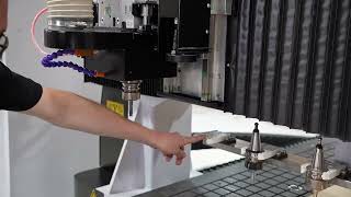 How to Set the Tool Magazine Alignment in the Heliner MDR CNC System [upl. by Lauretta711]