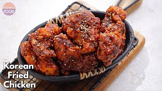 ప్రతీ ఇంట్లో ఉండే వాటితో KFCని తలదన్నే చికెన్ IndoKorean style Korean Fried Chicken VismaiFood [upl. by Barbara-Anne]