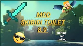 como baixar o mod de skibidi toilet 89 para o crafting and builing [upl. by Bosch]