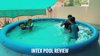 Intex Easyset Pool 12x30 Review 😍 [upl. by Francie]