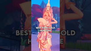 dti rose gold 😍 roblox dti dresstoimpress [upl. by Booma]