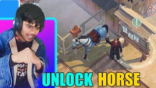 Westland survival how to unlock horse  new tricks virsion 155 unlock horse in Westland survival [upl. by Lledo]