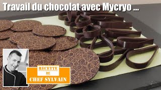 Travail du chocolat facile  Avec Chef Sylvain [upl. by Zarla]