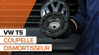 Comment remplacer coupelle damortisseur sur VW T5 TRANSPORTER TUTORIEL AUTODOC [upl. by Atims142]