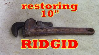 10quot pipe wrench quotRIDGIDquot [upl. by Cheyney217]