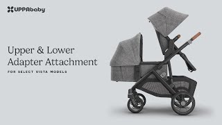 Upper Adapter Attachment to UPPAbaby Vista V3 [upl. by Gotthard226]