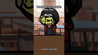 Noah tries to retain information funny funnyanimation tiktok [upl. by Curr780]