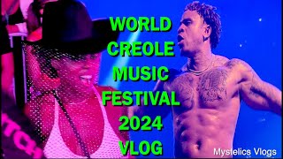 WCMF 2024 NIGHT ONE EXPERIENCE DOMINICA WORLD CREOLE MUSIC FESTIVAL VLOG ✅ Mystelics Vlogs [upl. by Neeneg265]