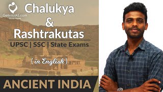 Chalukyas and Rashtrakutas  Tamilnadu State Board Book  In English  UPSC  GetintoIAS [upl. by Maxantia]