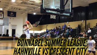 Bonnabel Summer League Hahnville vs Crescent City [upl. by Sandeep]