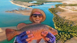 EXPLORING AND FISHING THE WILD KIMBERLEY  Part 2  Mangrove Jacks and More [upl. by Saleme194]