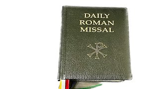 Update on using the Daily Roman Missal at Mass [upl. by Adamo]