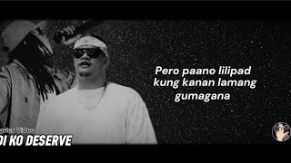 DI KO DESERVE  PILYO GANG  Lyrics Video [upl. by Post]