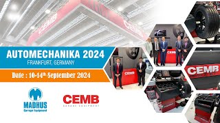 Madhus amp CEMB at Automechanika Discussing Future Growth in India [upl. by Letram224]