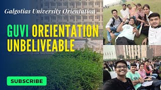 GUVI Orientation at Galgotias University  Fun amp Enjoy  GalgotiasUniversity1 [upl. by Gavrilla163]