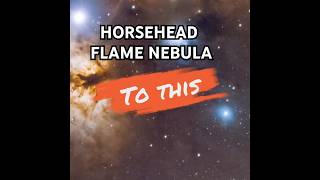 Horsehead and Flame Nebula shorts astronomy [upl. by Finbar536]