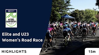 Elite Womens Road Race Winning Moment  Australian Road Nationals 2024 [upl. by Adniroc]