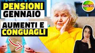 Pensioni Gennaio 2024 PAGAMENTI Aumenti conguagli Cedolino 54 IRPEF [upl. by Flossi345]