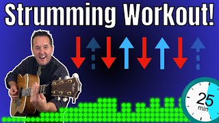 Improve Your Strumming Guitar Strumming Workout BeginnerIntermediate [upl. by Tandy]