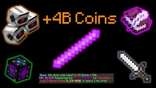 4 Billion coin RNG compilation 1  Hypixel Skyblock [upl. by Arnaud]