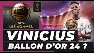 BALLON D’OR 24  LE sacre de VINICIUS devant ses amis du REAL MADRID [upl. by Acina407]