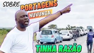 SOBRE PORTAGENS NUVUNGA TINHA RAZÃO ao ter alertado sobre o destino dos dinheiros [upl. by Thamora]