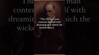 Why virtuous man will always loose according to Sigmund Freud psychologyfact freud philosophy [upl. by Oleic]