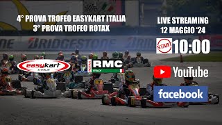 South Garda Karting Lonato  Easy Kart  Rotax Max Italia  12 Maggio 2024 [upl. by Nauqel689]