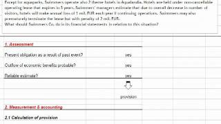 IAS 37  Provisions for onerous contracts [upl. by Netnerb]