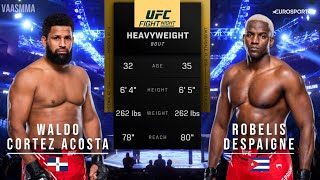 WALDO CORTEZ ACOSTA VS ROBELIS DESPAIGNE FULL FIGHT UFC ON ESPN 56 [upl. by Ainsley]