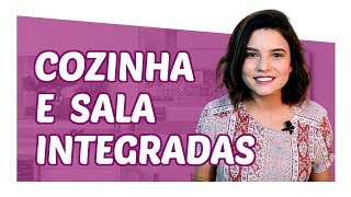 4 DICAS RÁPIDAS PRA COZINHA E SALA DE ESTAR INTEGRADAS  DicaDaPâ [upl. by Cilo]