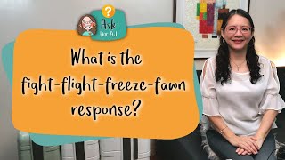 What is the fightflightfreezefawn response [upl. by Ymia]