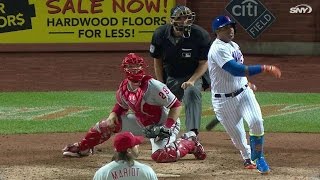 PHINYM Cespedes RBI double puts Mets ahead [upl. by Hwang]