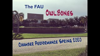 The FAU Owlbones Chamber Performance Spring 2020 [upl. by Roi]