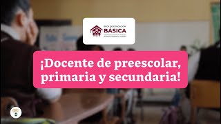 📢 Docente de EducaciónBásica ¡necesitamos de tu ayuda 👩‍🏫🧑‍🏫 [upl. by Willner]